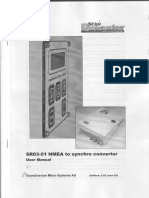 SR03-01 User Manual: NMEA to Synchro Converter
