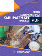 Profil Ketenagakerjaan Kabupaten Kebumen Hasil Sakernas 2018