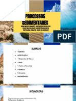 Processos Sedimentares