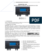 Manual de Utilizare Controler Euroster 11m 110c