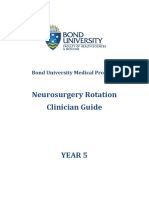 Year 5 Neurosurgery Clinician Handbook - 2017