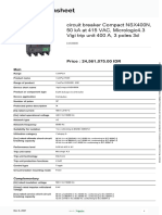 Data Sheet ComPact NSX - LV433938