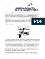 Calculating Your Carbon Footprint