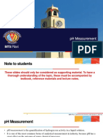 PH Measurement: BITS Pilani