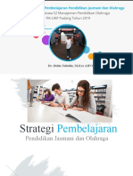 !strategi Pembelajaran Pendidikan Jasmani Dan Olahraga Dr. Didin Tohidin, M.Kes AIFO