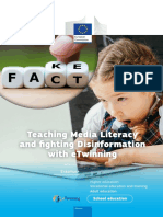 Teaching Media Literacy and Fighting Disinformation With Etwinning