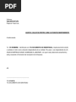 Formato CARTA DE REFERENCIA COMERCIAL