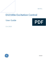 GEH 6781 EX2100e Excitation Control User Guide