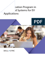 PG Certification Program in Embedded Systems For EV Applications