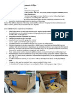 SENSOR SYSTEMS - Assignment #3 Tips: Lab Assignment #3: Design An Automatic Door Opening System