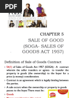 Chapter 5 - Soga