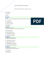 Human Resource Planning and Development Solved Mcqs