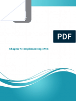 Chapter 5: Implementing Ipv4: Windows Platform - CH 5