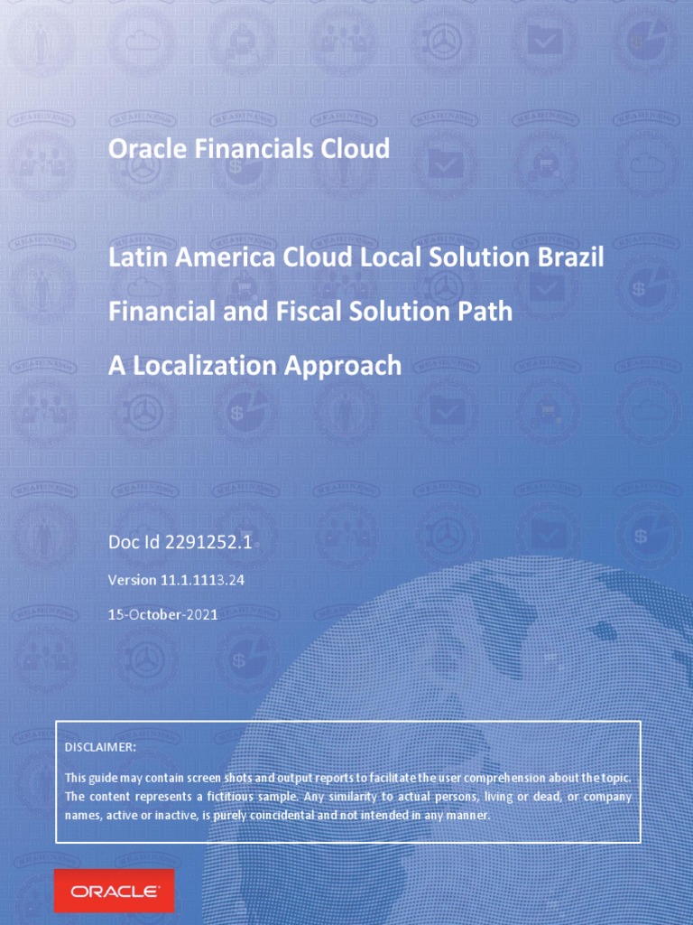 Lacls Fiscal Solution Path 15102021 Pix Oracle | PDF | Accounts Payable ...