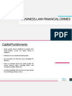 Business Law-Financial Crimes