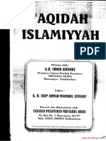 Aqidah Islamiyyah Manonjaya Tasikmalaya