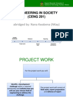 Engineering in Society (Ceng 291) : Abridged By: Nana Kwabena (Nkay)