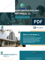 Pemotongan Dan Pemungutan: PPH Pasal 22