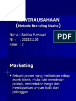 KEWIRAUSAHAAN DAN ONLINE MARKETING