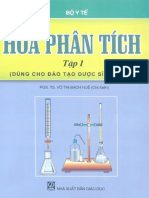 (YHD) .Hoa Phan Tich Tap 1 (NXB Giao Duc 2007) - Vo Thi Bach Hue, 276 Trang