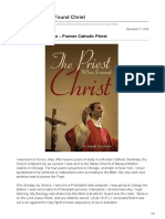 The Priest Who Found Christ