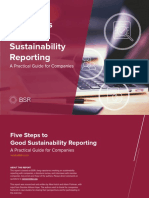 Five Steps To Good Sustainability Reporting: A Practical Guide For Companies