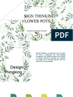 Design Thinking Flower Pots: Annisa Rachma Angger Damayanti BAS-19