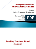 MK Rekayasa Geoteknik DINDING PENAHAN TANAH