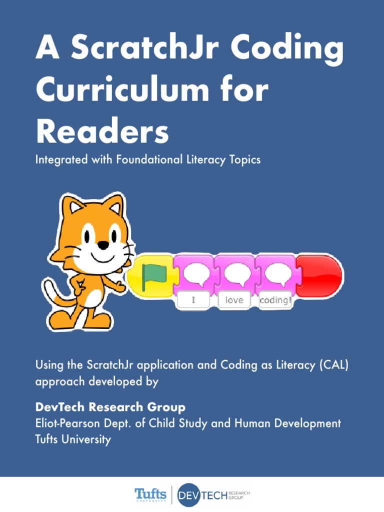CAL ScratchJr Reader Full PDF Curriculum Computer Programming