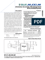 Datasheet RTC ds3231