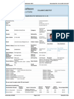 21LAWC1082767: Application For Admission To L.L.B