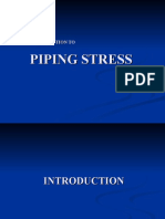 Introduction to Piping Stress Analysis