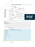 Put The Verbs in The Correct Form of The Present Continuous