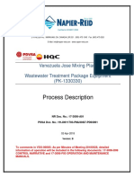 Process Description: Venezuela Jose Mixing Plant Wastewater Treatment Package Equipment (PK-1330330)