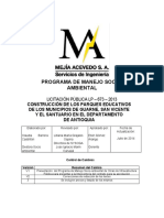 Plan de Manejo Socio Ambiental Ver 3