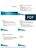 Energy Protein: Dramatic Changes in Growth and Development To Support, Appropriate Balance of All Nutrients Essential