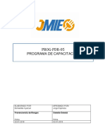 PROG-PDR-05 Programa de Capacitacion