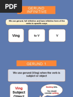 Gerund Infinitive Presentation