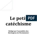 Le Petit Catéchisme de Westminster 1