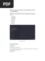 Basic Gesture Recognition Using Mmwave Sensor - Ti Awr1642: Installation