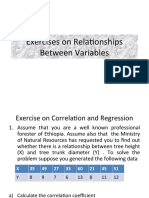 Ecercies On Correlation Regression