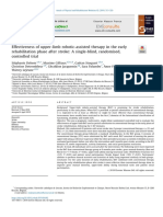 Effectiveness of Upper-Limb Robotic-Assisted Therapy in The Early Rehabilitation Phase After Stroke: A Single-Blind, Randomised, Controlled Trial