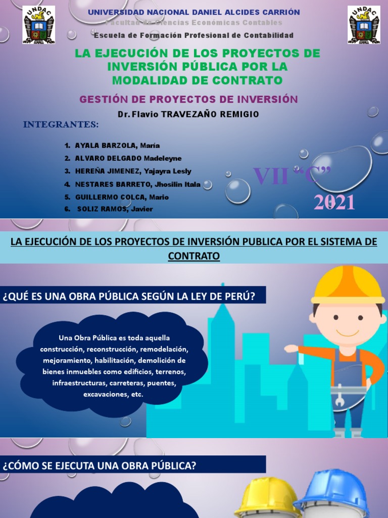 Ejecución de Obras Públicas Perú | PDF | Presupuesto | Medición