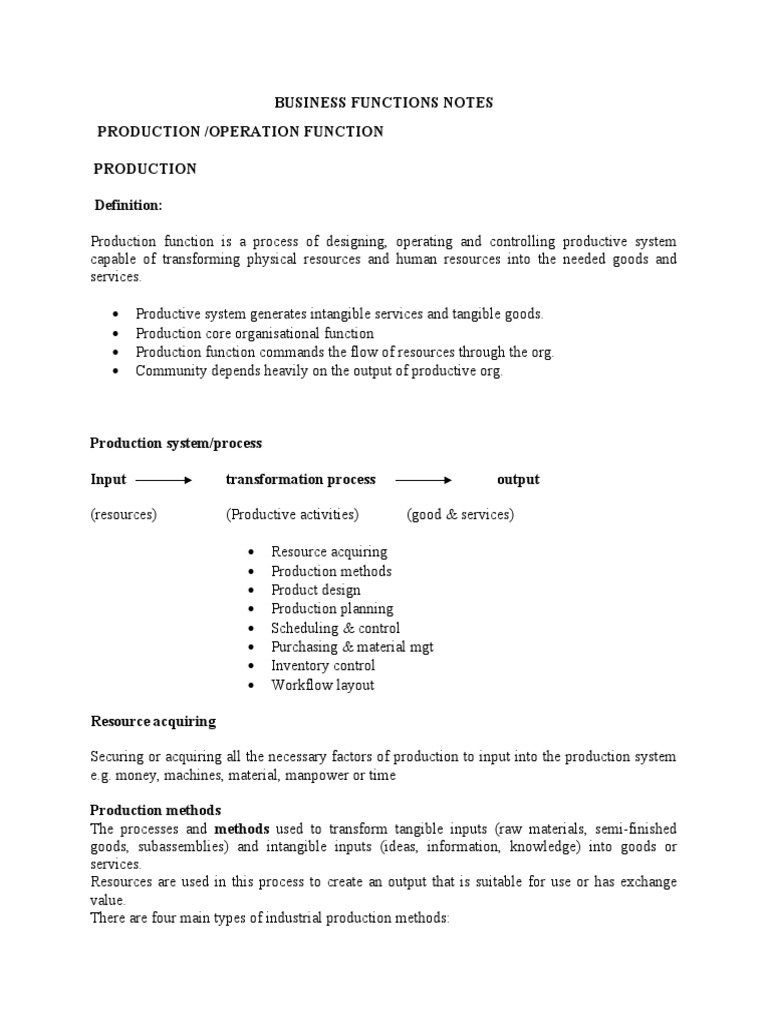 Overview of Business Functions | PDF | Marketing | Pension