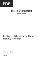 Project Managment: Dr. Ibahim Elsemman