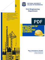 Reduction of A Simple Distributed Loading