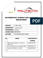 Mathematics, Science and Computer Department: Case Study Dkm3A