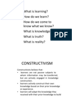 Presentation on Constructivism