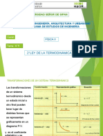 Clase N°9 SEGUNDA LEY DE LA TERMODINAMICA