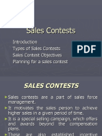 Sales Contest